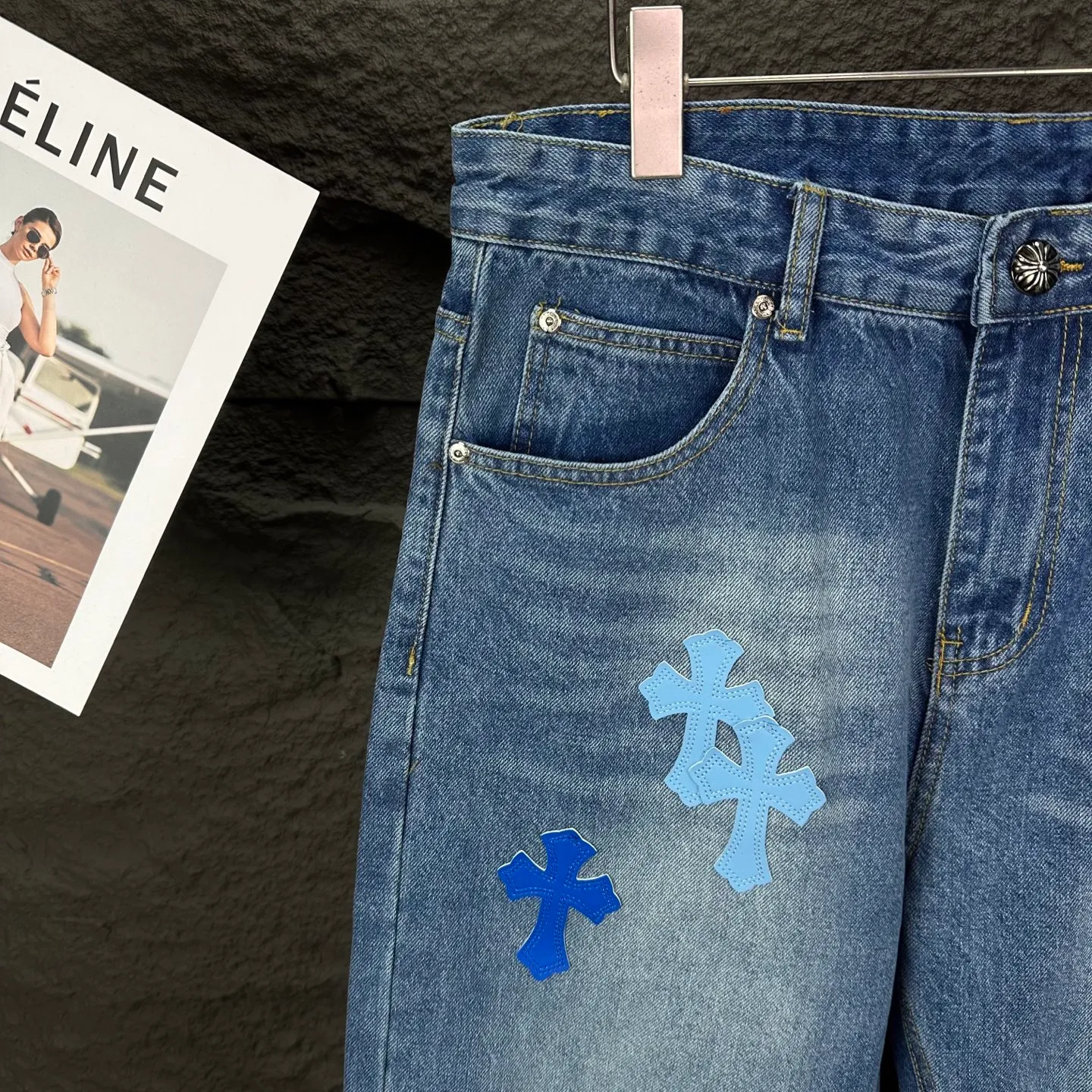 2025New Arrival Blue Quality ， ， ， ， ， ！ ， ， ！！！ ：Blue Size：28、30、32、34